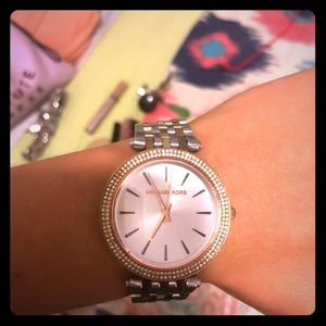 Tri-colored Michael Kors watch